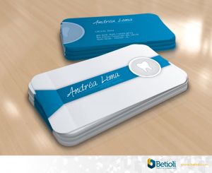 Cartão de visita // Dentista Andréa Lima (Maceió – AL)